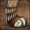 Simple Bone Leg Bands